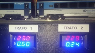 Voltímetro - Amperímetro digital LCD
