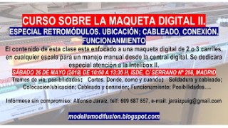 Curso sobre la maqueta digital ii.