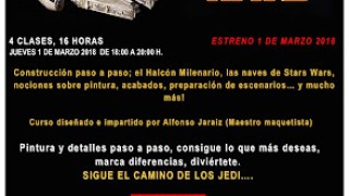 Curso sobre construcción y pintura de maquetas especial star wars