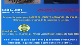 Iii curso sobre construcción y pintura de maqutas en bazar matey.